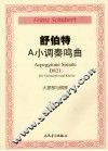 舒伯特A小调奏鸣曲 D821 大提琴与钢琴 fur Violoncello und Klavier 封面