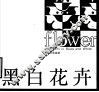 黑白花卉 封面