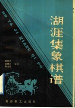 湖涯集象棋谱 封面