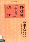 草书入门速成教材  孙过庭《书谱》技法 封面