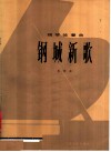 钢城新歌  钢琴独奏曲 封面