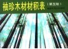 袖珍木材材积表 封面