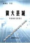 做大县城  中国城市化新路径 封面