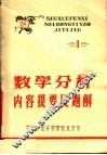数学分析内容提要及题解  1 封面
