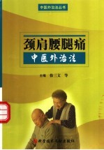 颈肩腰腿痛中医外治法 封面