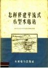怎样修建平流式小型水电站 封面
