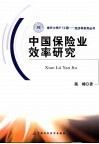 中国保险业效率研究 封面