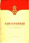 永远做文化革命的促进派  天津市文化系统先进单位经验选编 封面