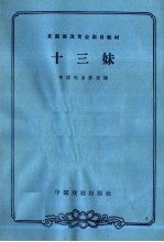 十三妹 封面