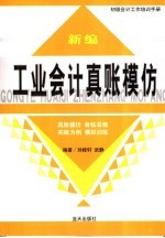 新编工业会计真账模仿 封面