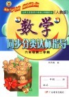 九年义务教育六年制小学教科书  人教版  小学数学同步分类达标指导  六年级  第二学期 封面