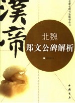 北魏郑文公碑解析 封面
