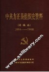 中共方正县组织史资料  续编本  1994-1998 封面