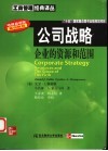公司战略 企业的资源和范围 resources and the scope of the firm 封面