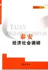 泰安经济社会调研 封面