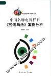 中国名牌电视栏目《经济与法》案例分析 封面
