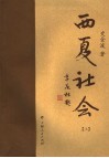 西夏社会  上 封面