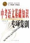 中考语文基础知识专项集训 封面