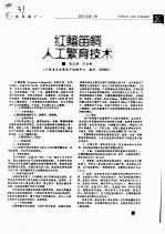 红鳍笛鲷人工繁育技术 封面