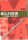 新公共政策  民主制度下的公共政策 封面