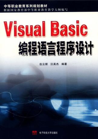 Visual Basic编程语言程序设计 封面
