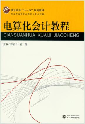 电算化会计教程 封面