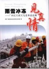 雨雪冰冻见真情：广西抗灾救灾选进事迹选编 封面