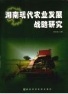 湖南现代农业发展战略研究 封面
