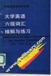 大学英语六级词汇精解与练习 封面
