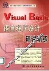 Visual Basic语言程序设计精讲精练 封面