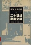 湖湘文化精神与二十世纪湖南文学 封面