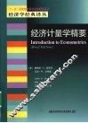 经济计量学精要 封面