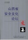 山西省安全文化论坛文集 封面