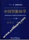 中国肾脏病学  上 封面