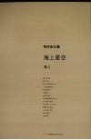 毛时安文集  卷3  海上星空 封面