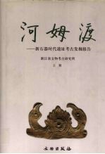 河姆渡：新石器时代遗址考古发掘报告  上 封面
