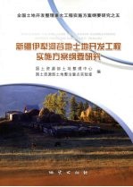 新疆伊犁河谷地土地开发工程实施方案纲要研究 封面