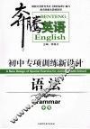 初中专项训练新设计  语法  中考 封面