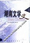 湖南文学史  现代卷 封面