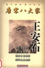 唐宋八大家  王安石 封面