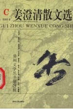 姜澄清散文选 电子书封面