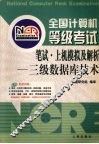 全国计算机等级考试笔试·上机模拟及解析  三级数据库技术 封面