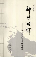 神思同辉  芦力霄诗词与书法作品集 封面