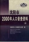 沈阳市2000年人口普查资料（计算机汇总）  上 封面