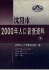 沈阳市2000年人口普查资料（计算机汇总）  下 封面