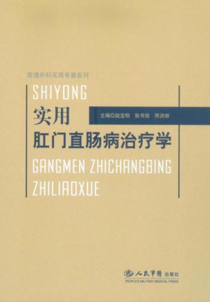 实用肛门直肠病治疗学 封面