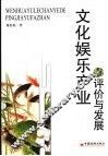 文化娱乐产业的评价与发展 封面