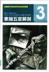素描五官解剖  全国美术特色高中标准专业教程 封面