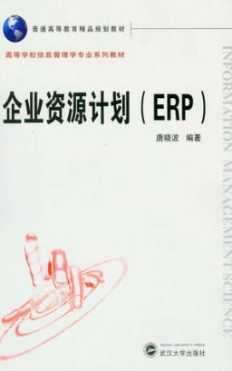 企业资源计划  ERP 封面