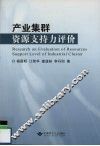产业集群资源支持力评价 封面